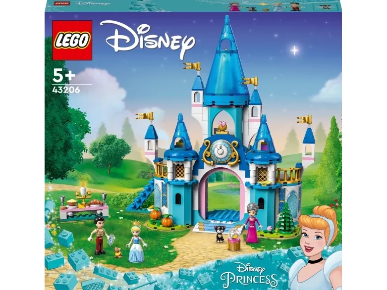 LEGO Disney Princess 43206 Askepot og prinsens slot