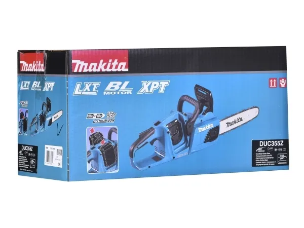 Makita DUC355Z - Kædesav - 2x 18V batterier - 35 cm - SOLO
