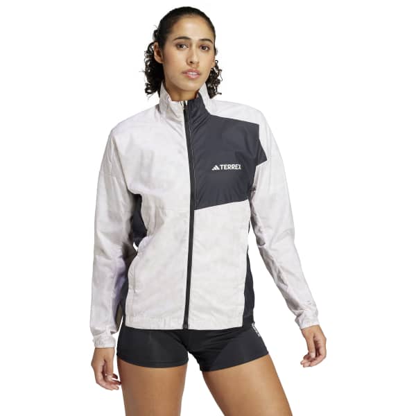 Veste trail ADIDAS TRAIL WIND JKT W WHITE/MAUMAS