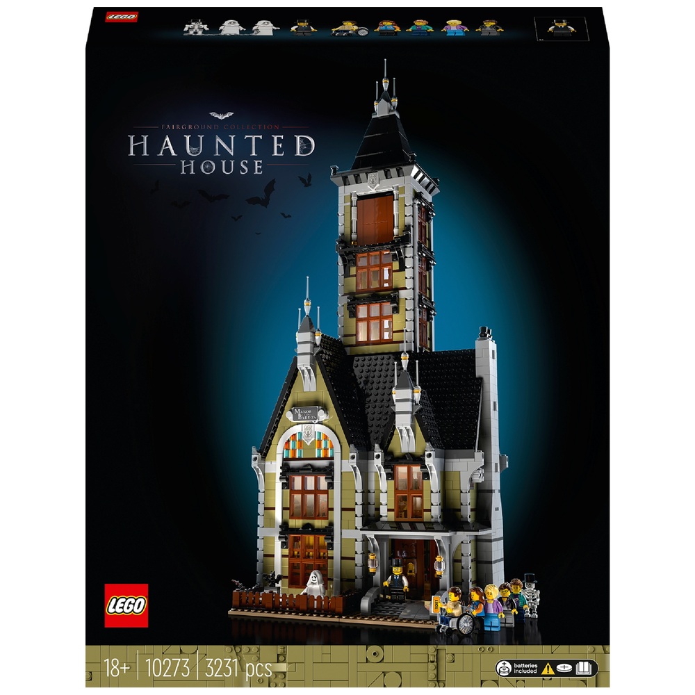 LEGO Creator 10273 Experten-Spukhaus-Modellbausatz für Erwachsene
