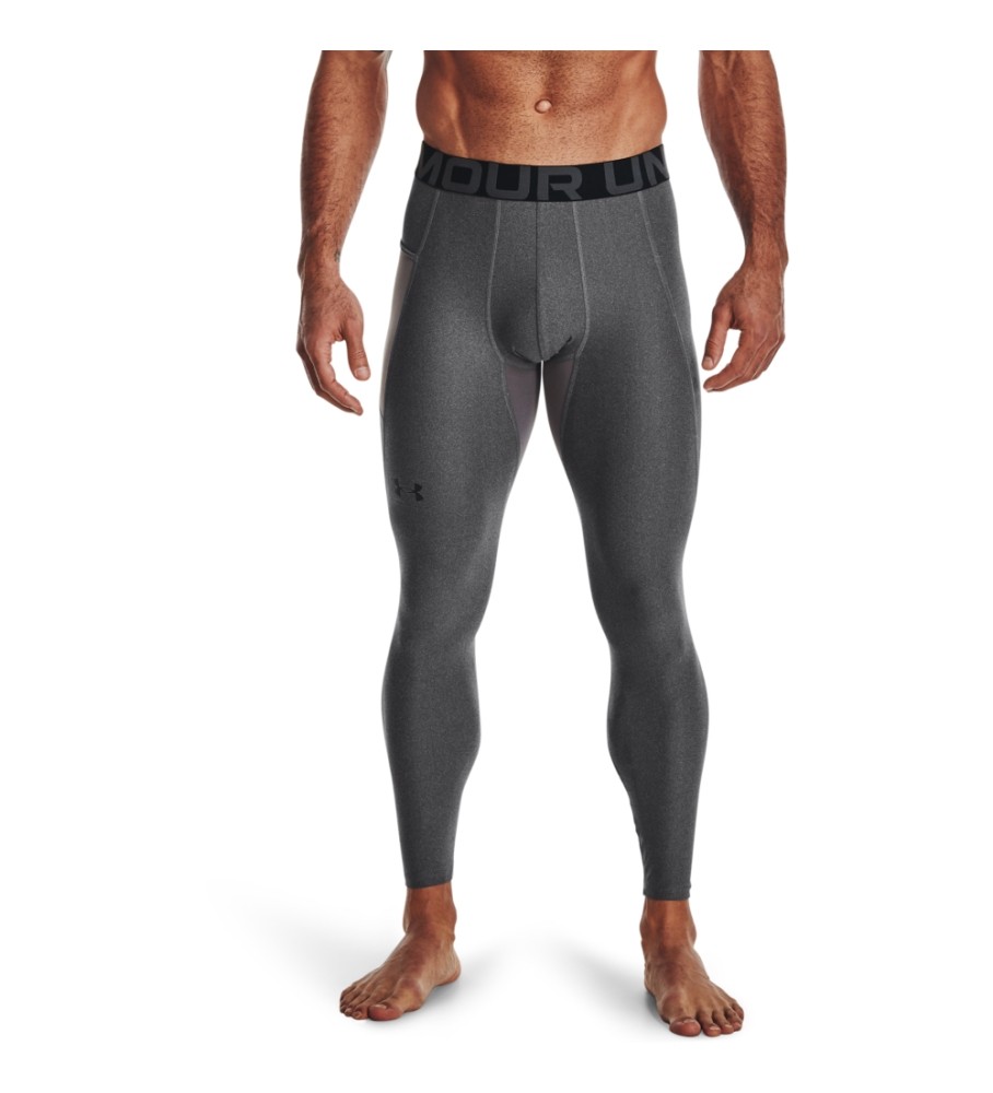 Calça legging Under Armour HeatGear Armor cinza