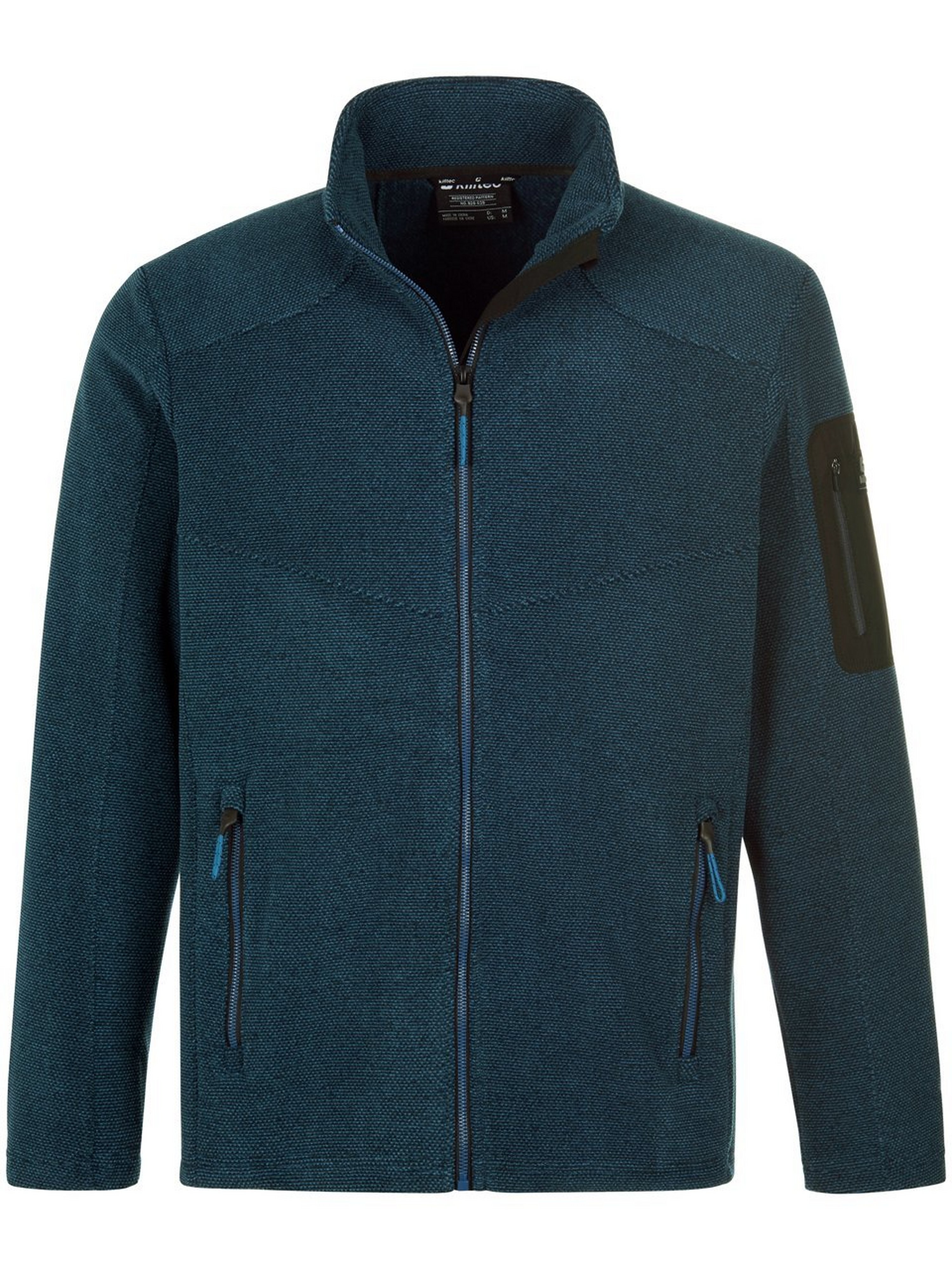 Strickfleece-Jacke