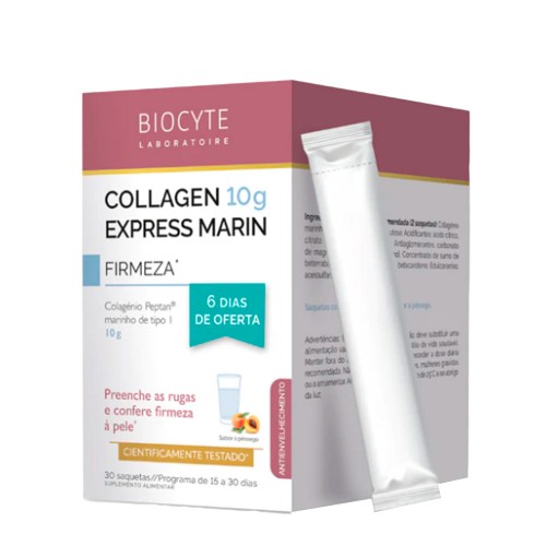 Biocyte Collagen Express Anti-Idade 20 Saquetas   OFERTA 1 Mês