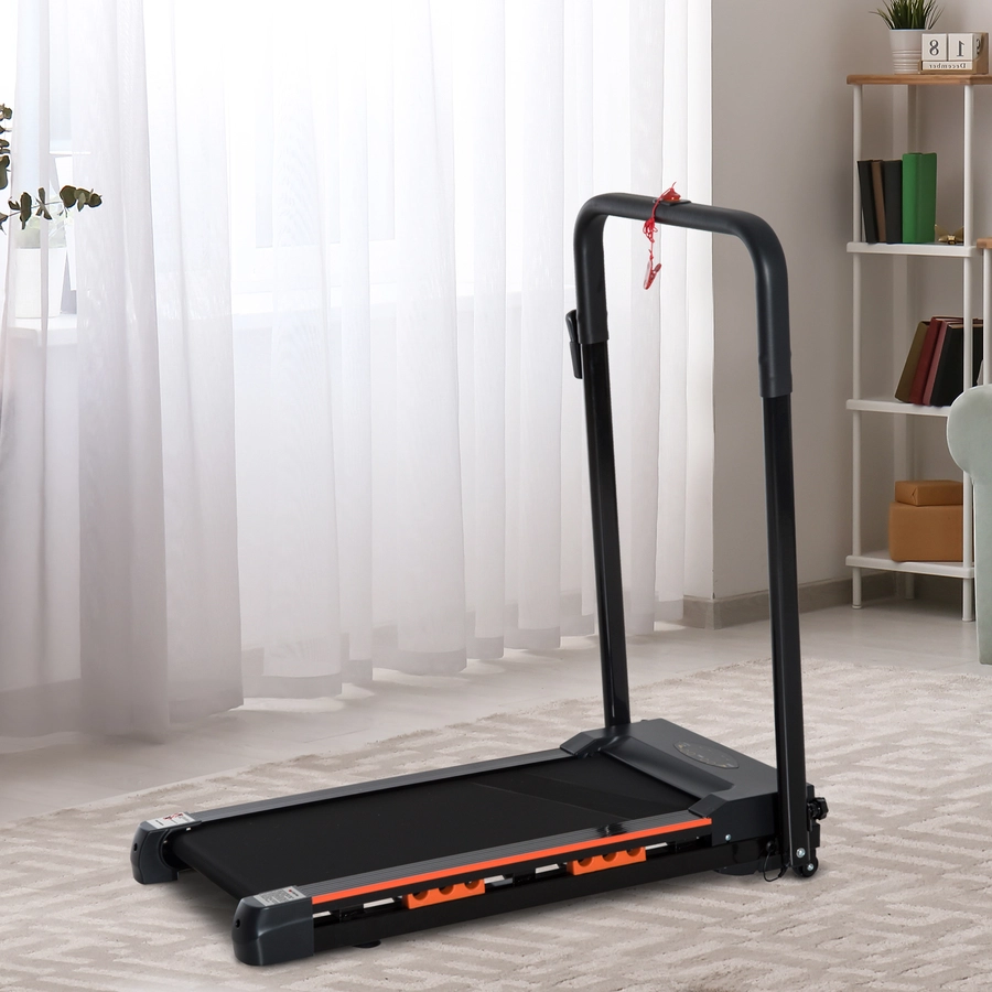 HOMCOM Faltbares Laufband mit LCD Display schwarz