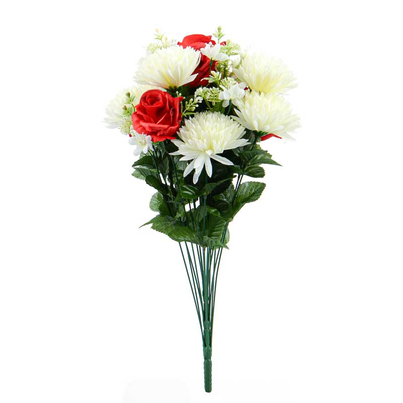 Bouquet artificiel de fleurs