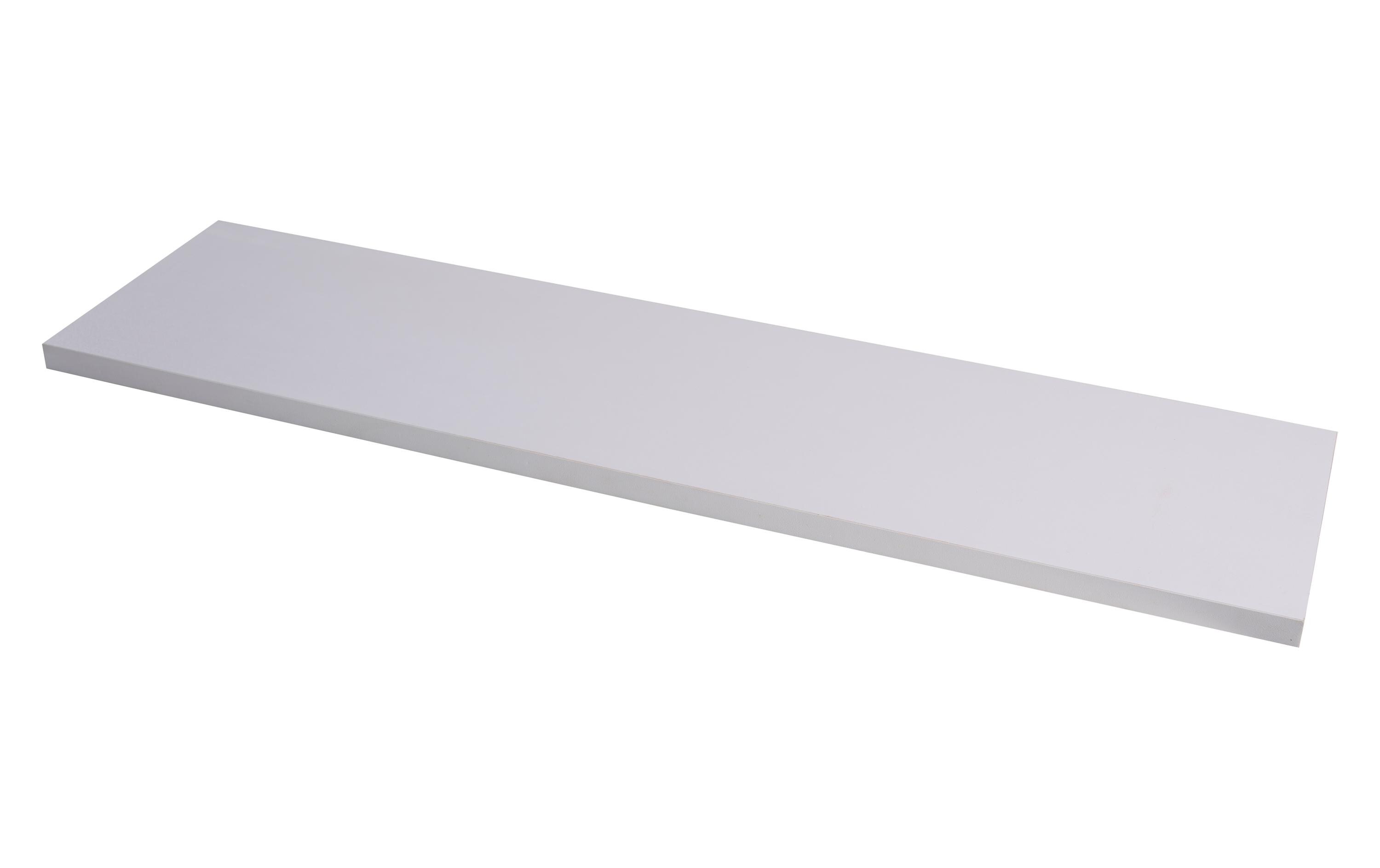 Wandregal 78 x 20 x 1.8 cm, WeissWandablage