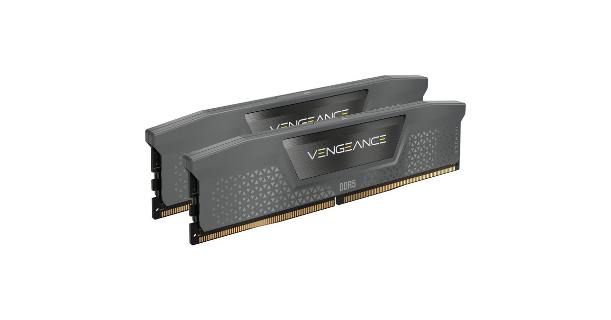 Corsair64 GB DDR5-6000 Kit werkgeheugen  (Zwart, CMK64GX5M2B6000Z40, Vengeance, XMP, EXPO)
