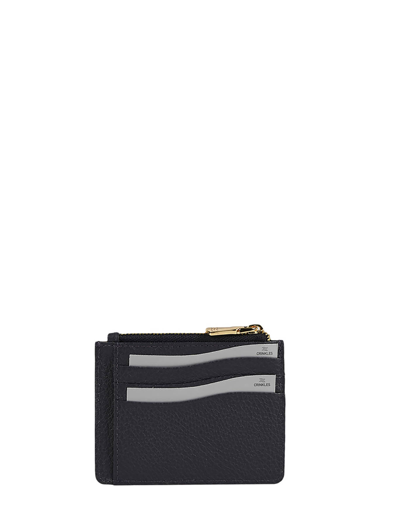 Porte-cartes Caviar cuir CRINKLES