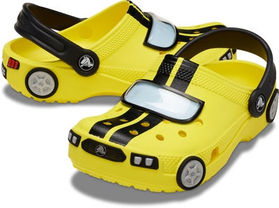 Crocs Classic IAM Race Car Kids Sandaler, Cyber Yellow