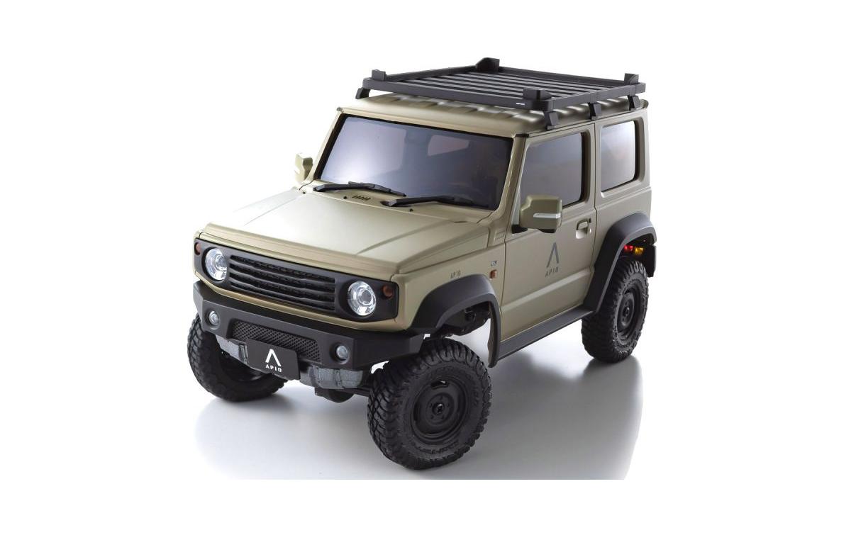 Scale Crawler Mini-Z Suzuki Jimny Apio TS4, Khaki ARTR, 1:18<br>MINI-Z MX-01 4×4 Series Readyset mini Scale Crawler