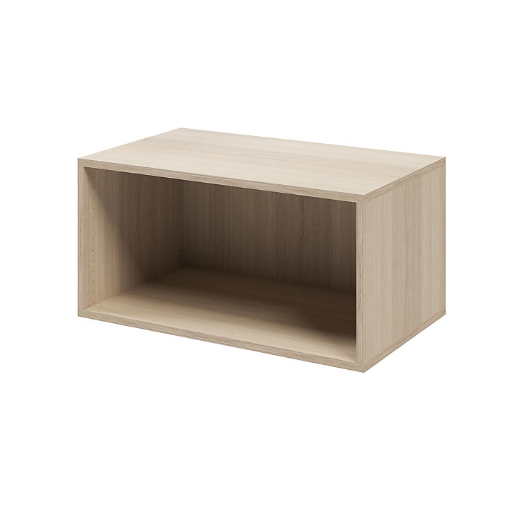 Caisson effet chêne GoodHome Atomia H. 37,5 x L. 75 x P. 45 cm