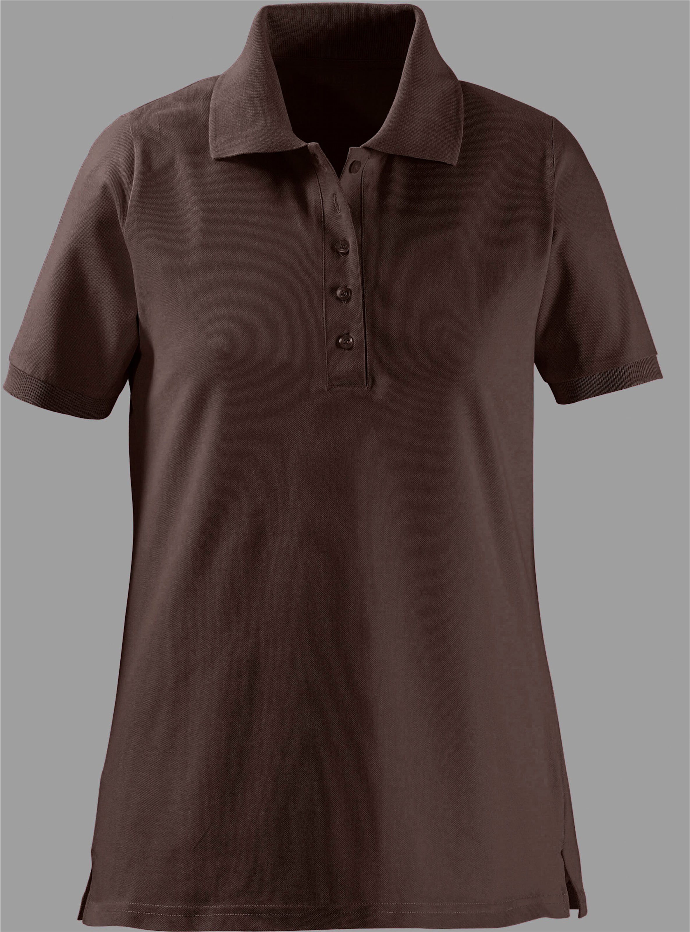 Poloshirt in braun