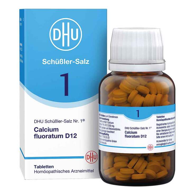 DHU Schüßler-Salz Nr. 1 Calcium fluoratum D12 Tabletten, 420 St