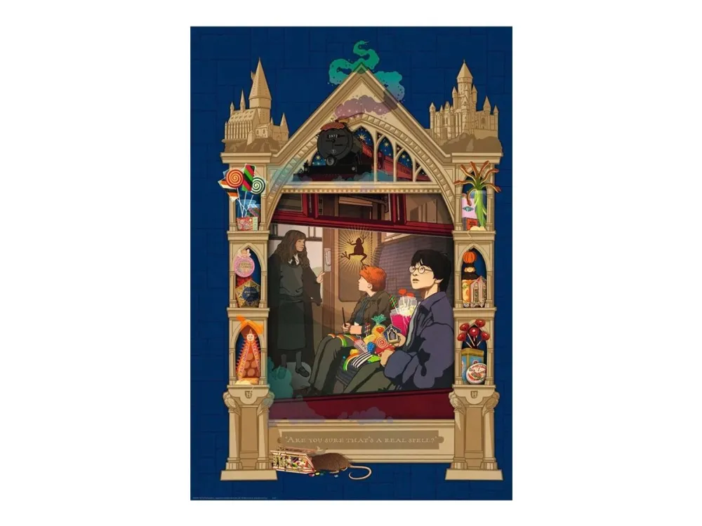 Ravensburger Harry Potter The Hogwart s train - 1000 brikker