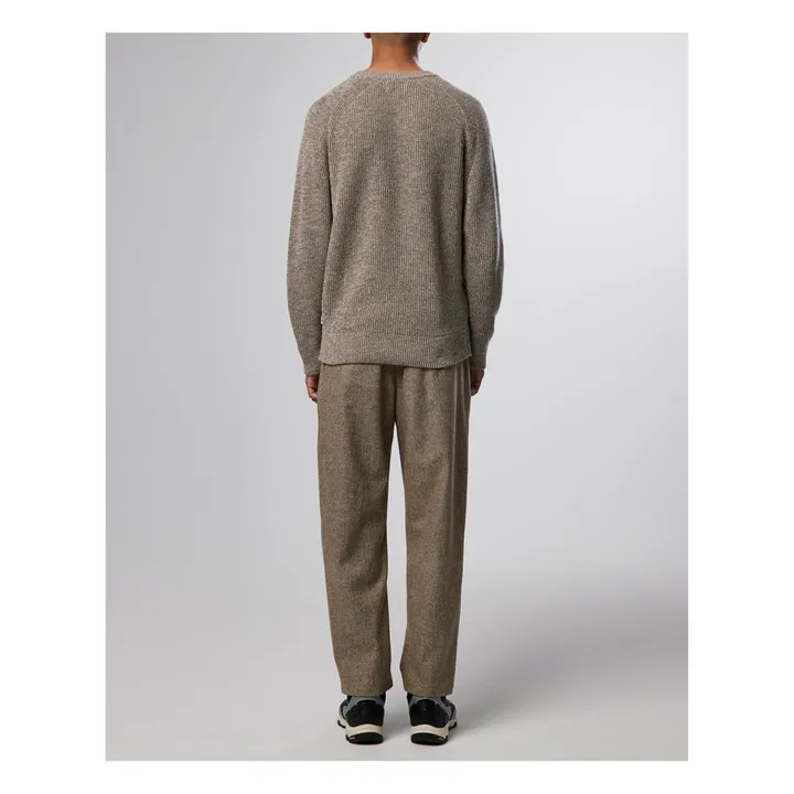 NN. 07 Pull Jacobo 6470 | Beige chiné