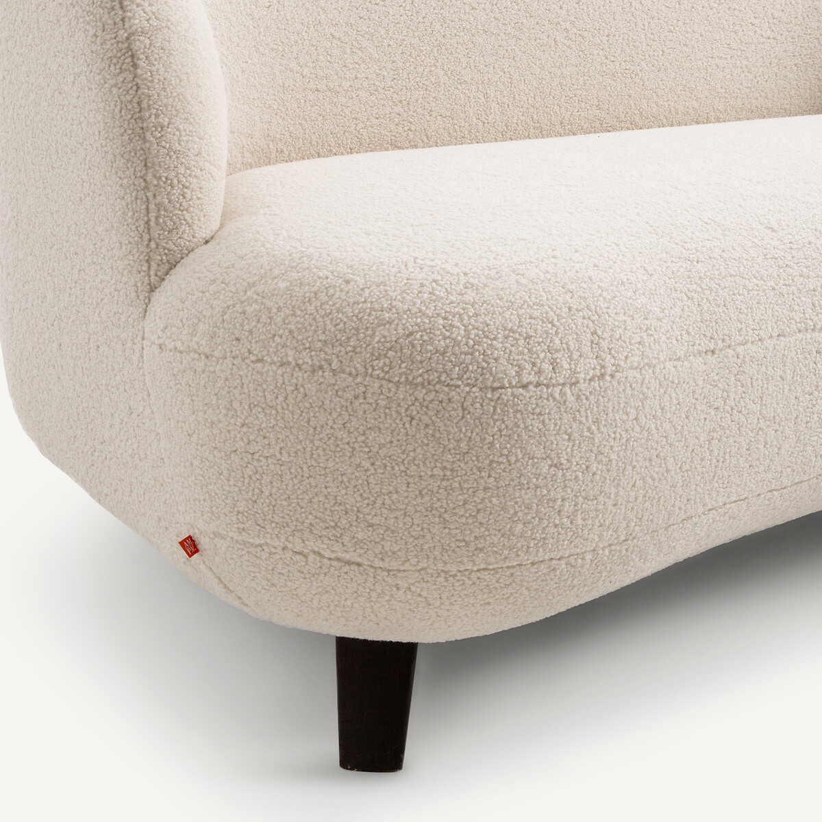 AM.PM<br>Banco XS bouclette de poliéster, Rosebury, design E.