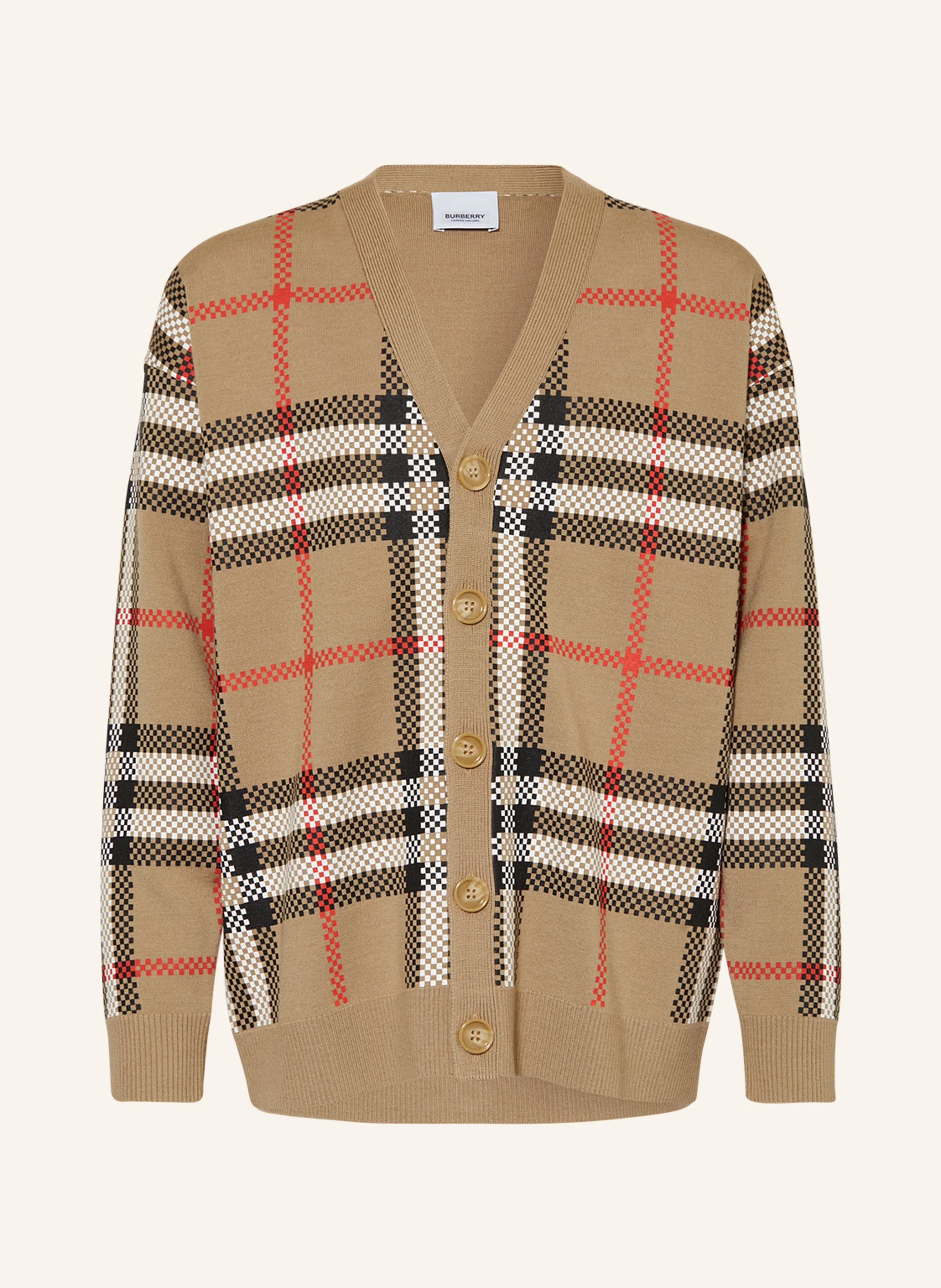 BURBERRY Oversized-Strickjacke