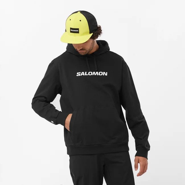 SALOMON LOGO PERFORMANCE  Kapuzensweatshirt Herren