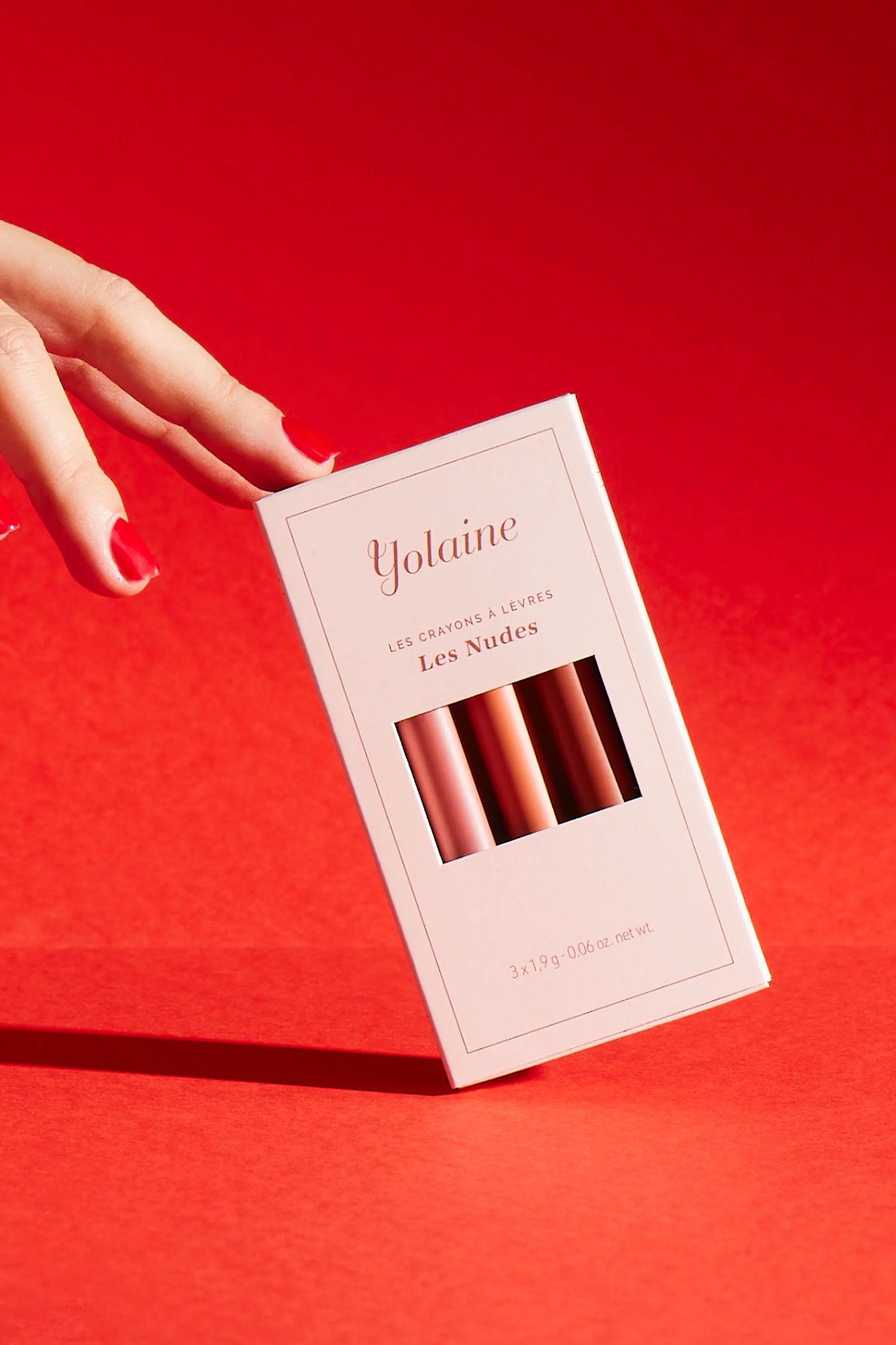 Yolaine Les crayons à lèvres – Les Nudes-1.9 g