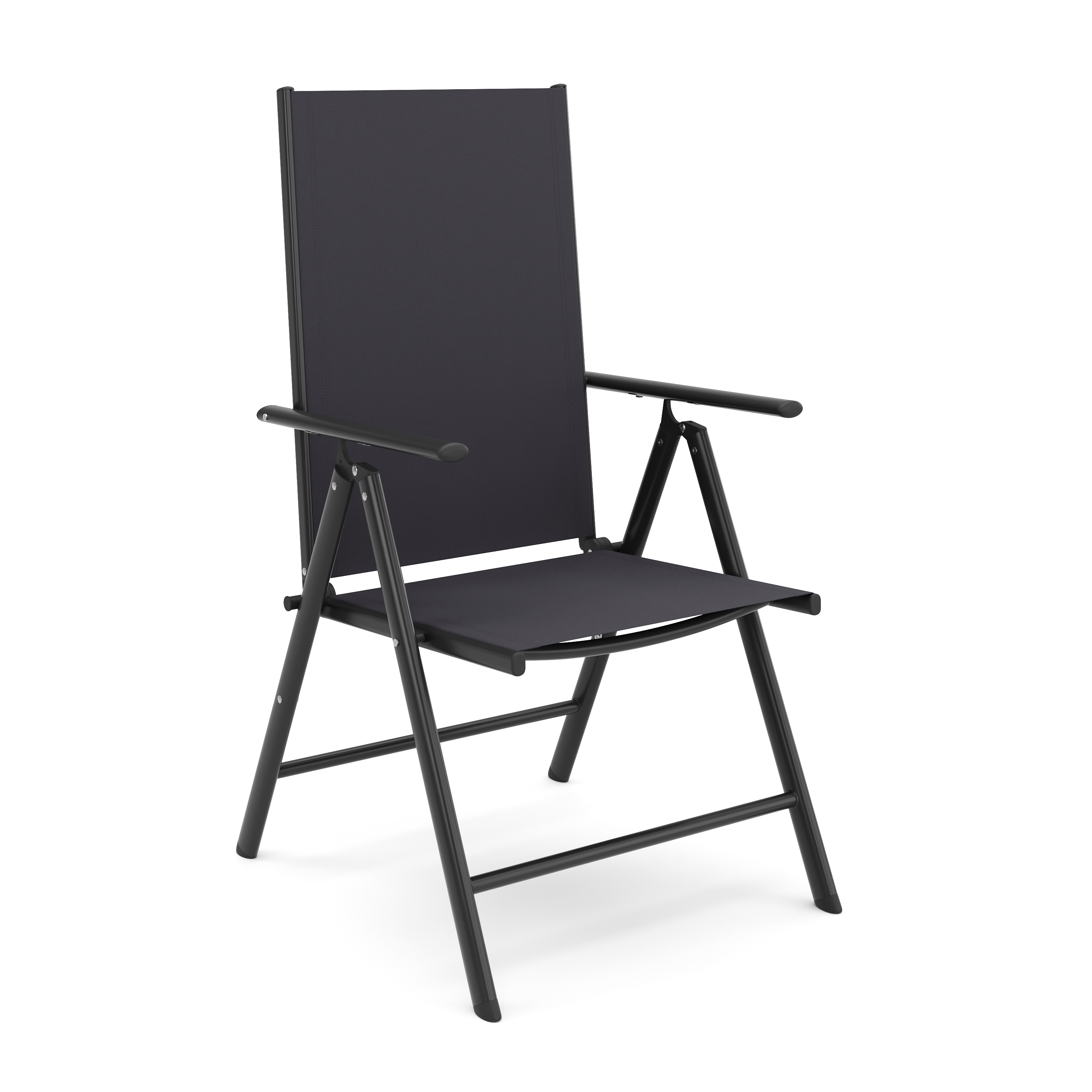 Gartenstuhl FREYA 2er Set anthrazit