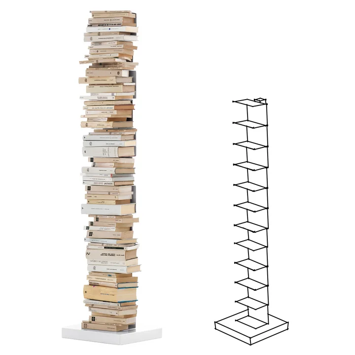 Opinion Ciatti - Ptolomeo Stand-Bücherregal PT160, weiss