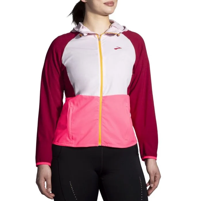 Brooks Dame Jakker Canopy Jacket Rød