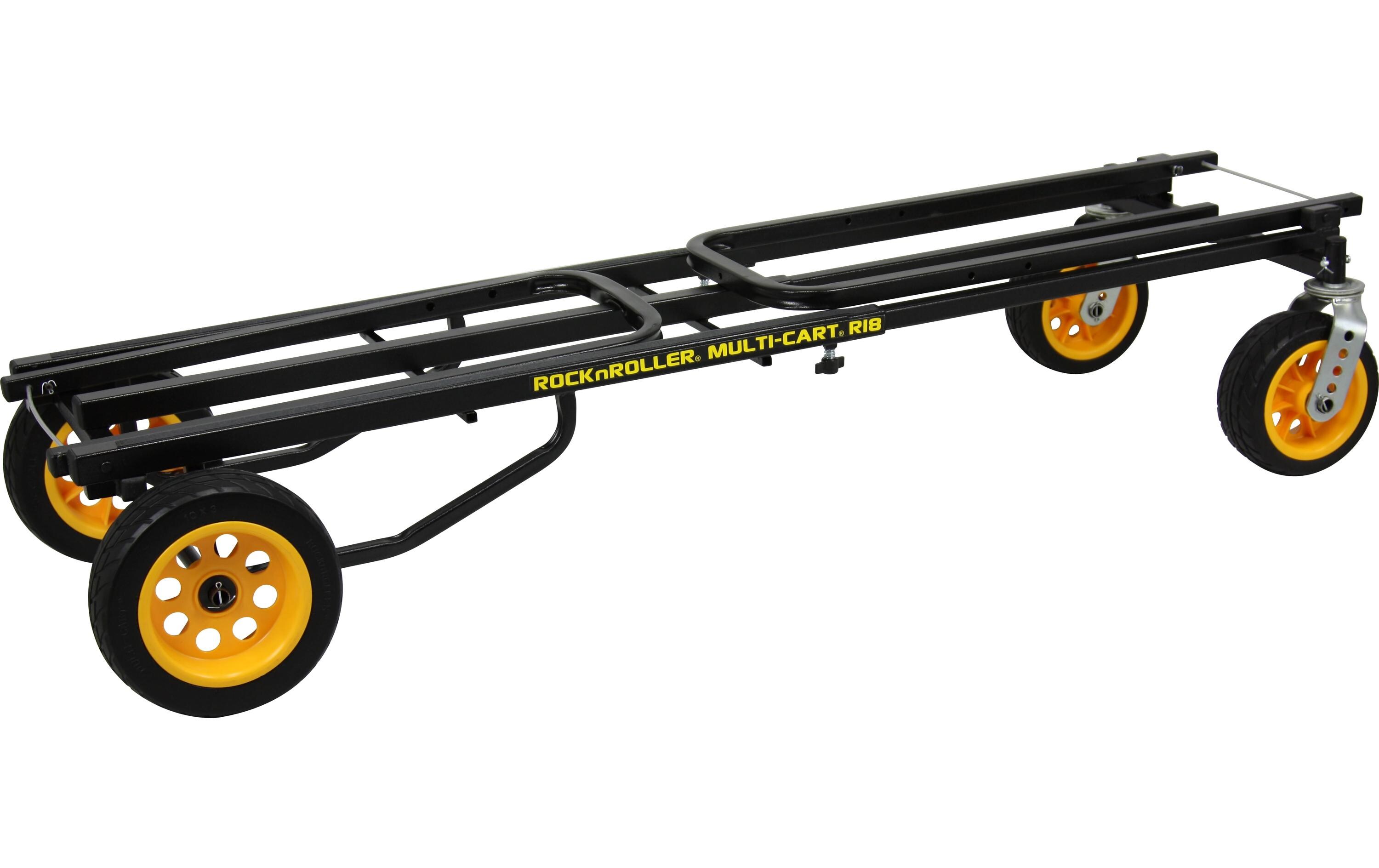 Multifunktionswagen R18RT Tragkraft 317 kg<br>Faltbarer 8-in-1-Multifunktionswagen