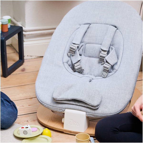 ZizaZiza   Babywippe grey/vanilla