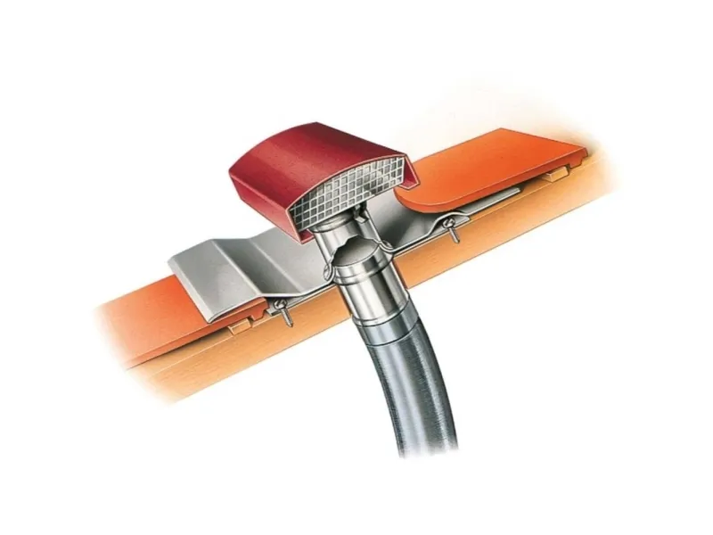 Helios Ventilatoren DDF 315 Taggennemføring