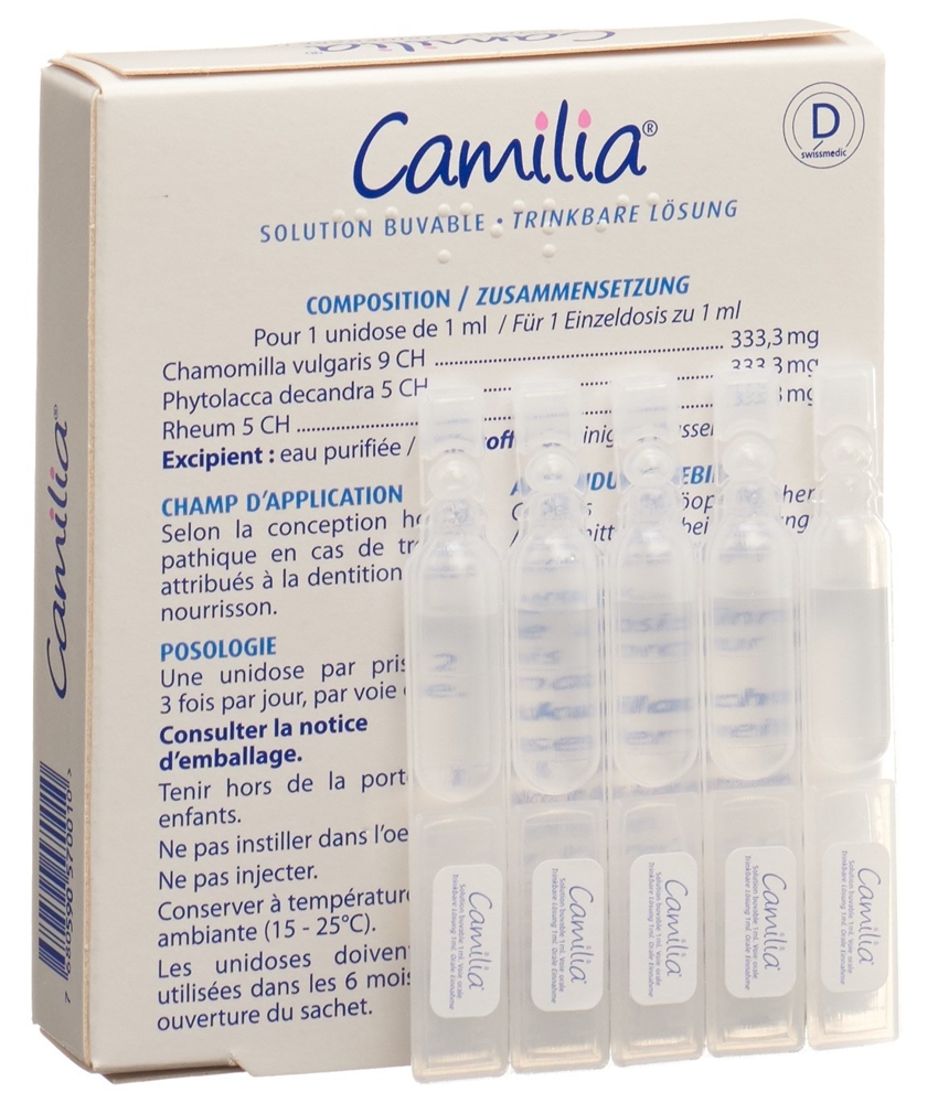 CAMILIA Trink Lös Unidos 1 ml