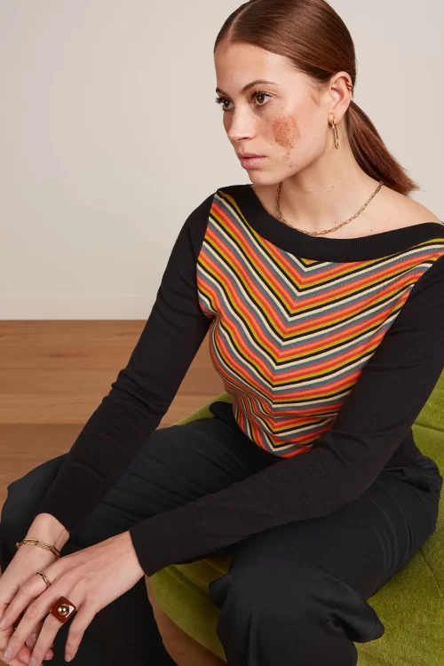 King Louie Ivy Vida top in zwart
