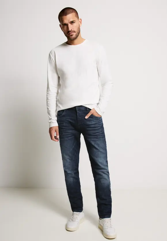 Explorer Relaxed Fit Jeans - dark blue wash