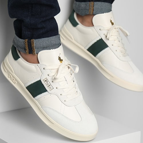 Baskets Heritage Aera Beige Vert