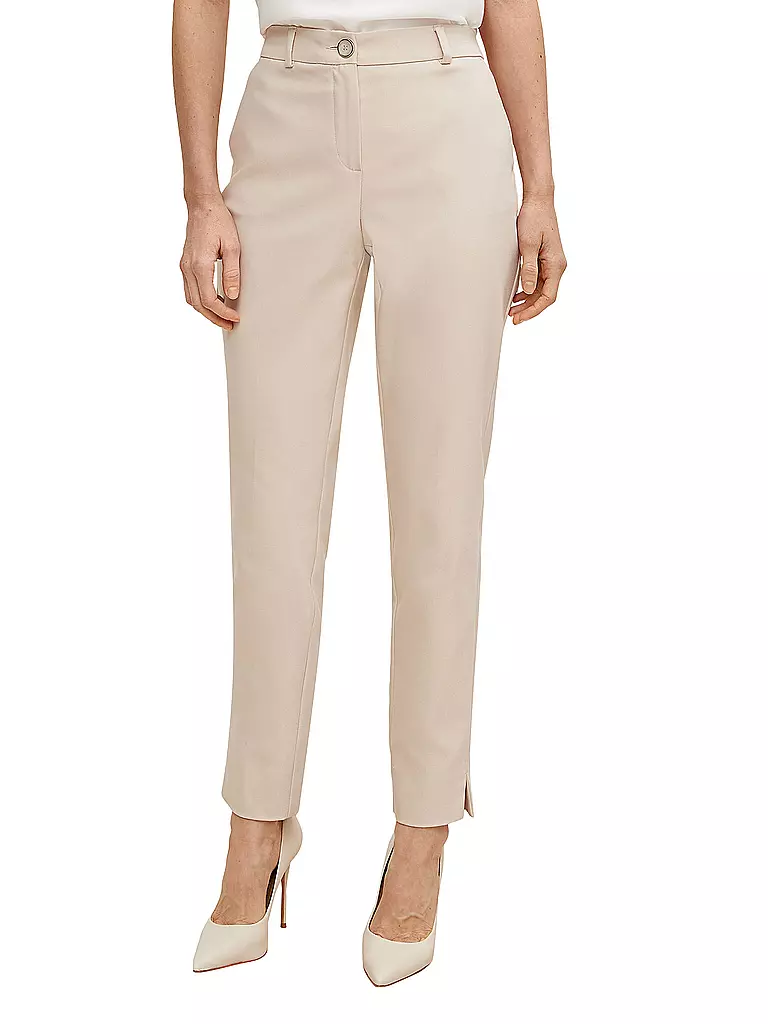 COMMA Hose Slim Fit 7/8 beige