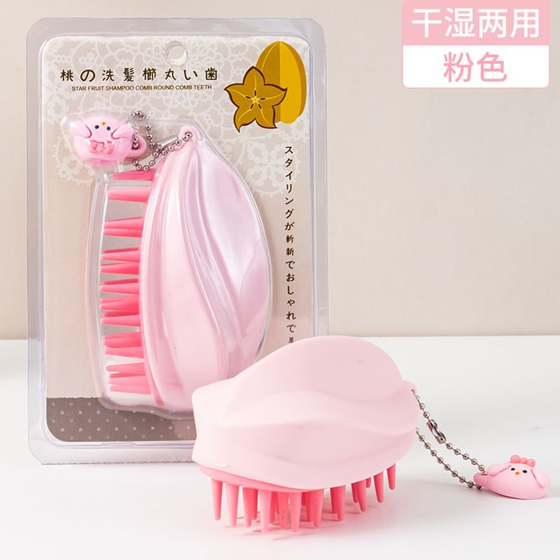 Fondes - Leaf Silicone Haarwasborstel