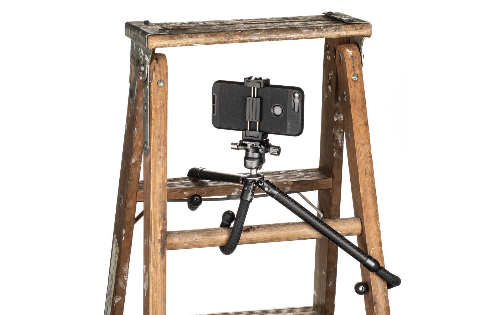 Tischstativ TablePod FLEX Kit Carbon<br>Flexibles, biegsames Carbonfaser-Stativ mit professionellen Eigenschaften