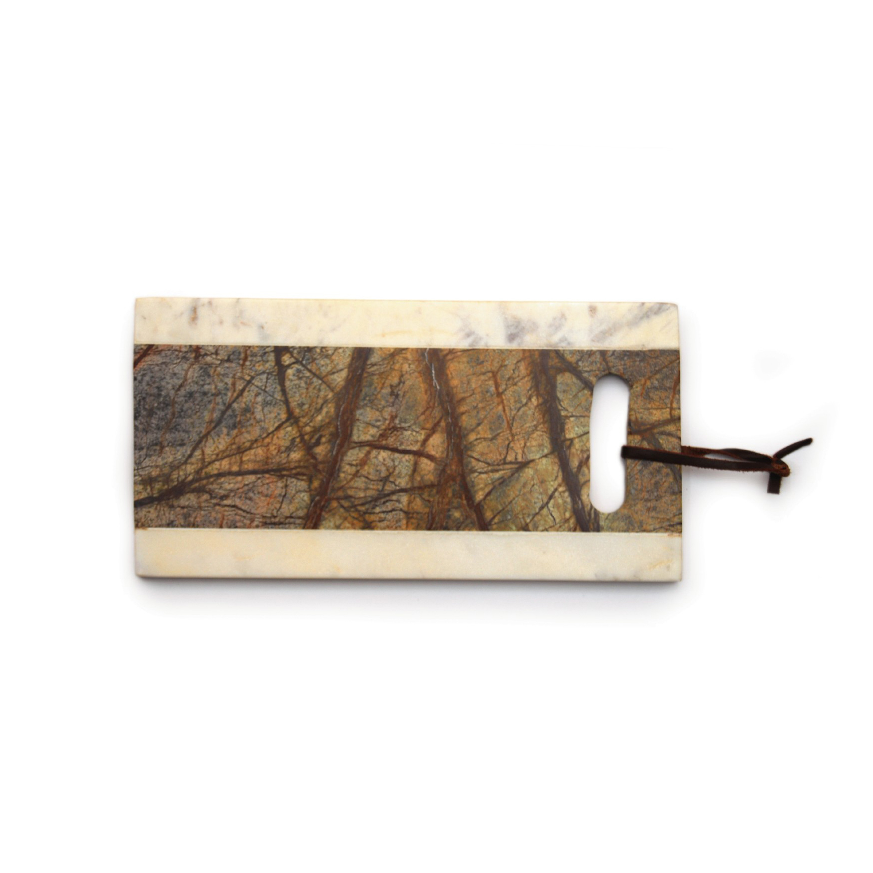 Schneidebrett 'Shera', aus Marmor, L 15 cm, B 30 cm, H 1 cm zu 18,50