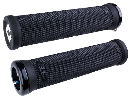 Paire de Grips Odi Ruffian V2.1 135 mm Noir / Blanc
