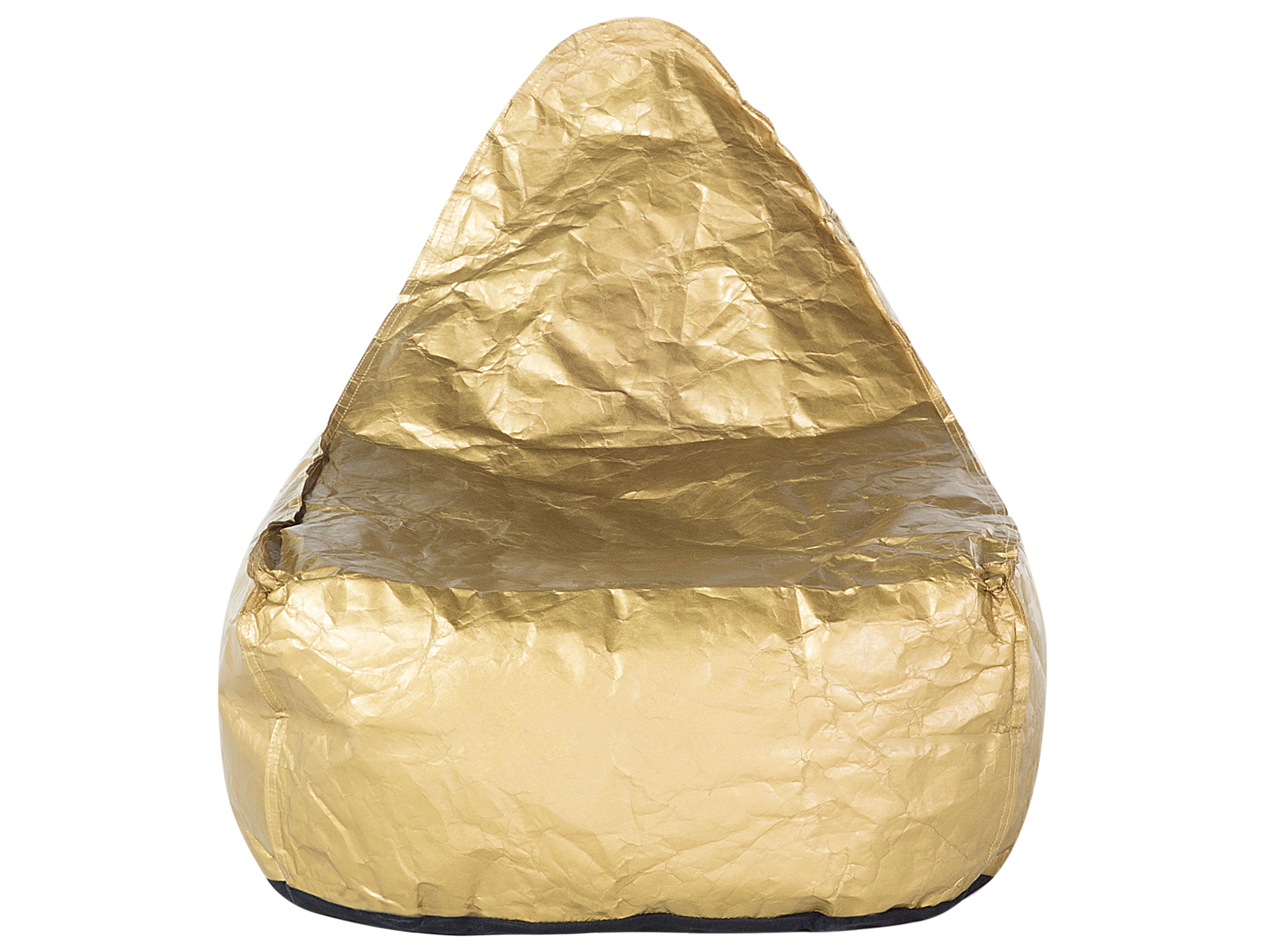 Zitzak 200 L DROP 63 cm 75 cm Goud