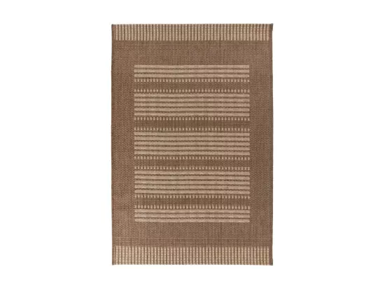 Tapis 170x120cm, design F105A coloris café - Confort et élégance pour votre intérieur