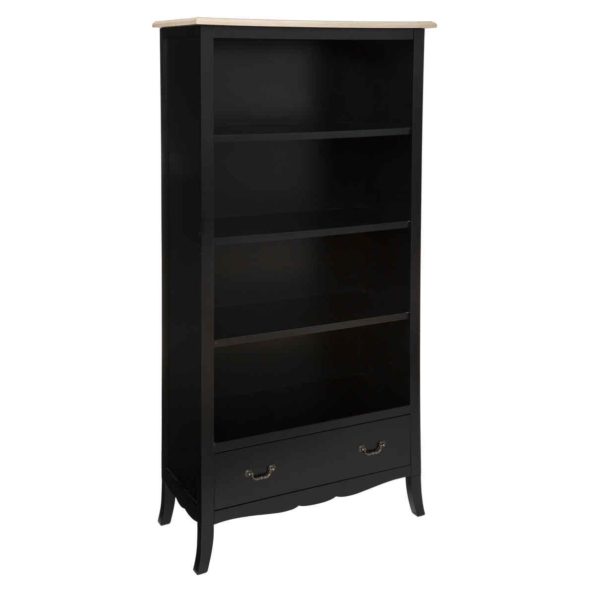 BIBLIOTHEQUE 1 TIROIR CHRYSA NOIR