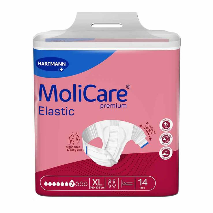 MoliCare® Premium Elastic Slip 7 Tropfen Größe XL, 14 St