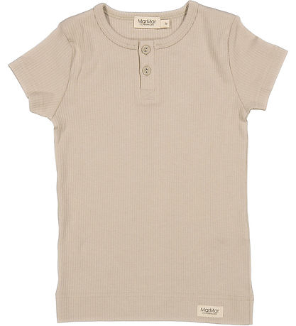MarMar T-Shirt - Rib - Modal - Stone Wall