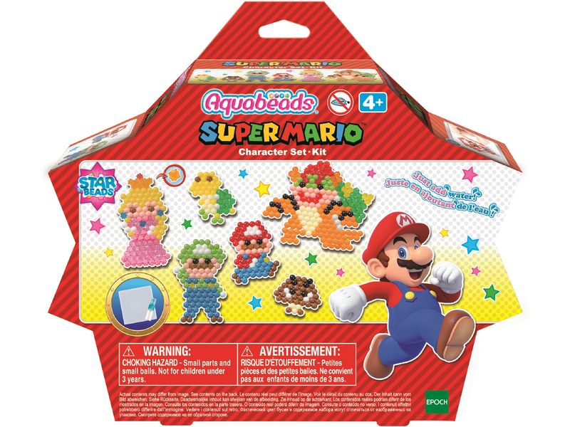 Aquabeads Bastelset Aquabeads Super Mario Sternperlen Bastel-Set