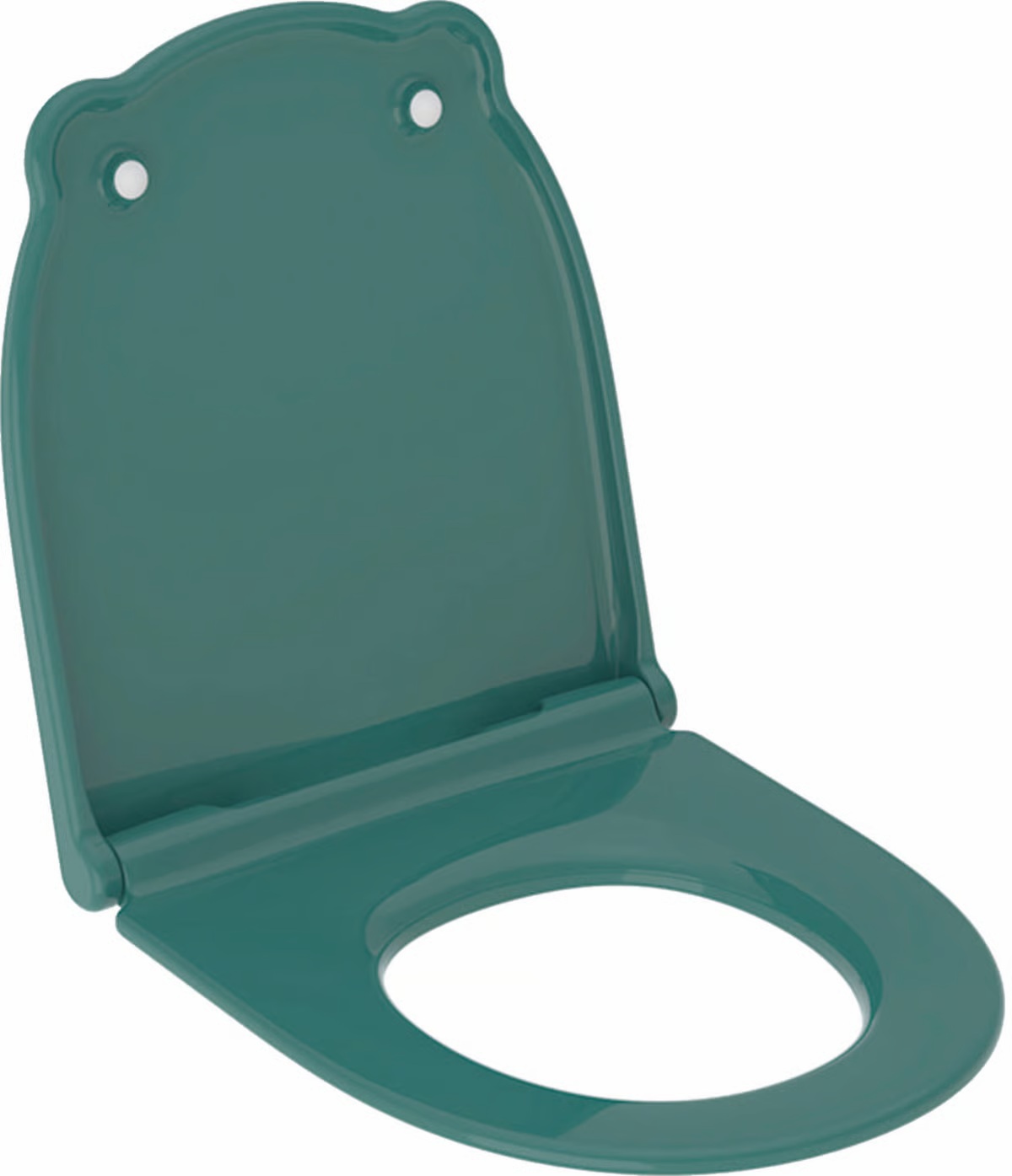 Geberit Bambini softclose toiletzitting met quick release groen mat