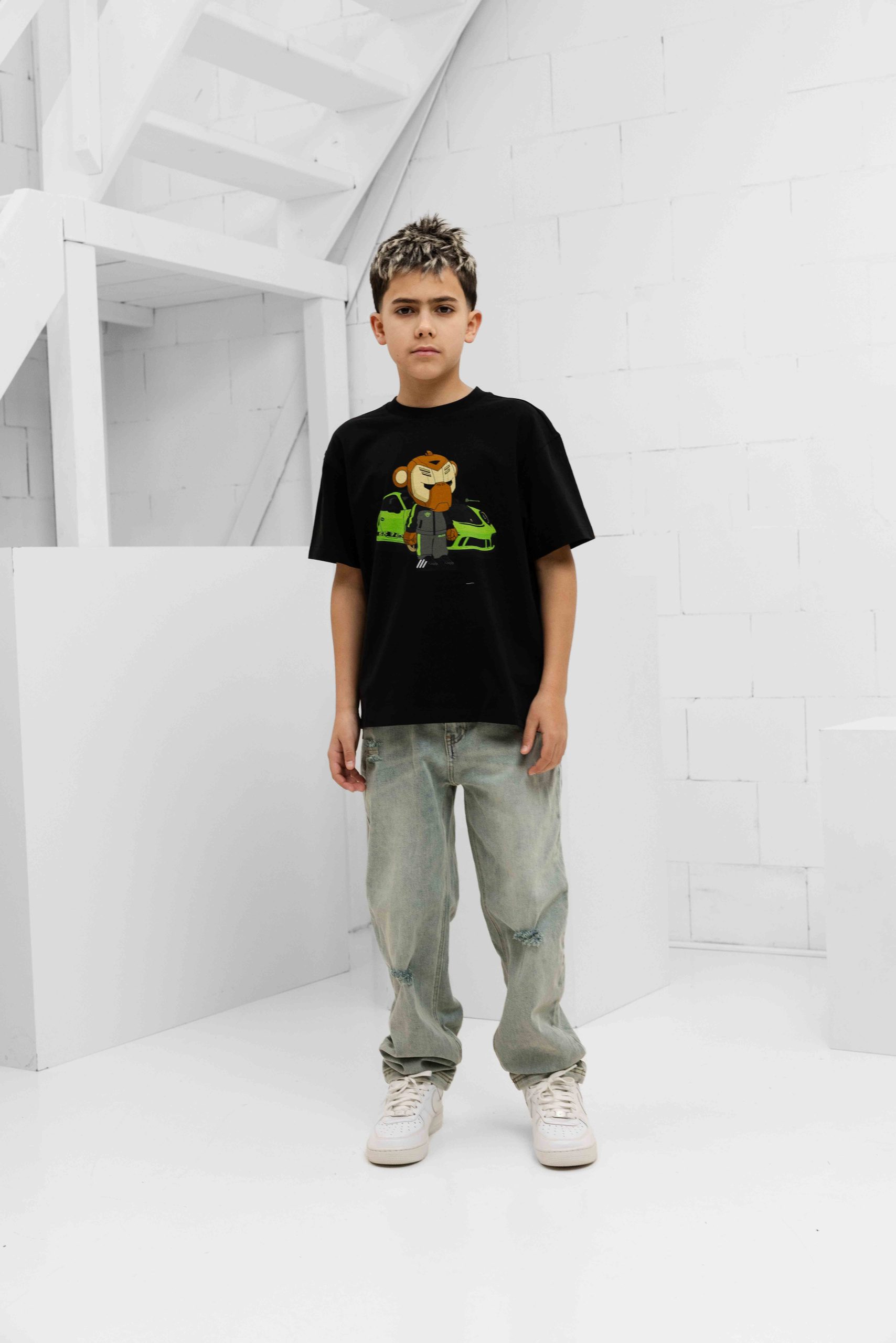 Black Bananas BB3 RS T-Shirt Kids Zwart