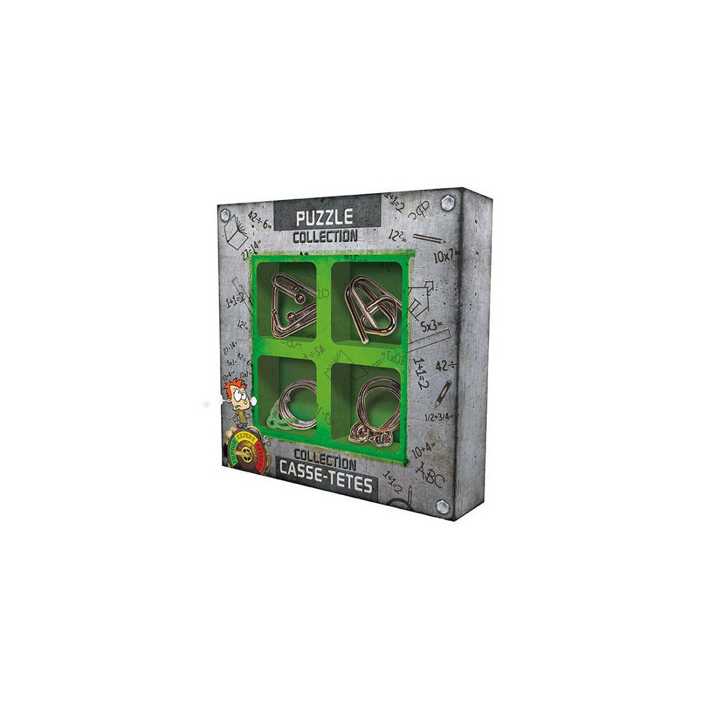 Set de 4 Casse-Têtes Métal Junior
