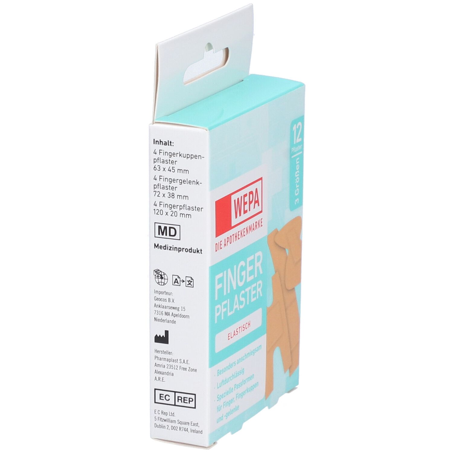 WEPA Fingerpflaster Mix 3 Größen
