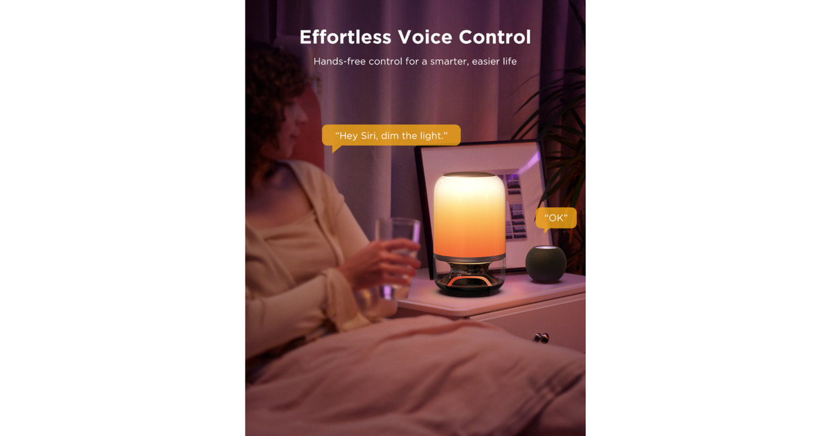 GoveeTable Lamp 2 Pro (Sound by JBL)  (Transparant)