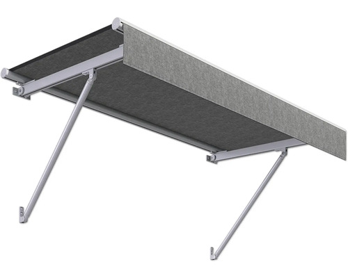 SCALA luifelframe RAL 7035 lichtgrijs 120x90 cm stofdesign U104